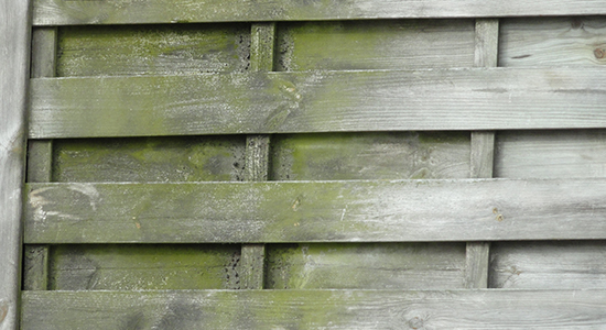 Afsluiting in hout